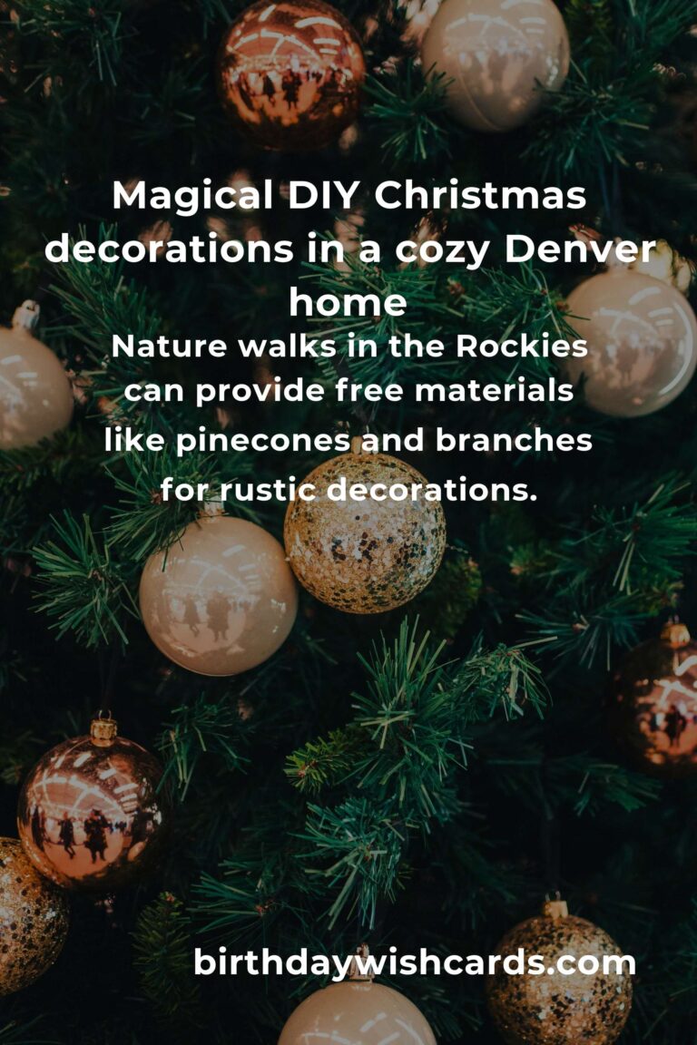 How to Create Magical Christmas Decorations on a Budget in Denver: Festive Joy Without Breaking the Bank