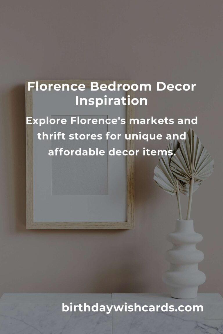 How to Create Stunning Bedroom Decor on a Budget in Florence