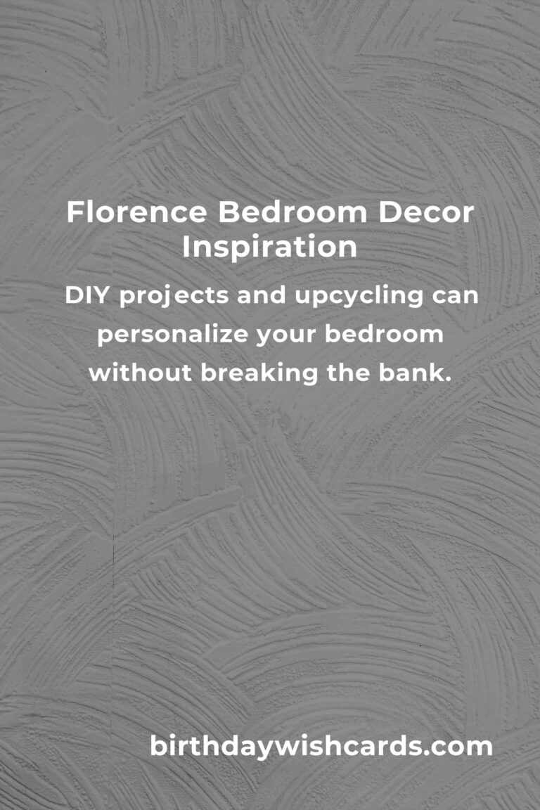 How to Create Stunning Bedroom Decor on a Budget in Florence