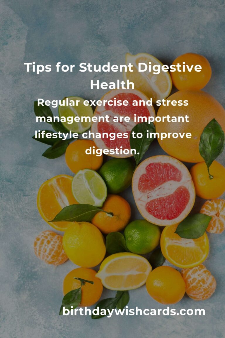 How to Enhance Digestive Health: A Guide for Students