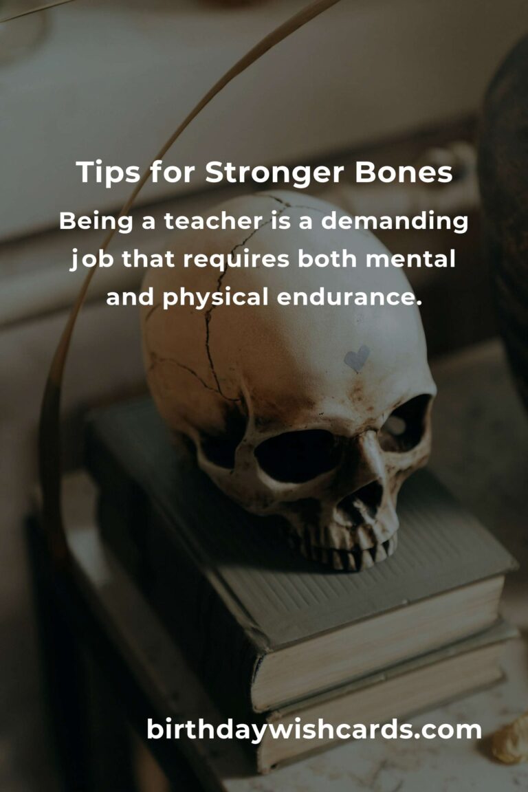 How to Improve Bone Health for Teachers: Tips and Strategies