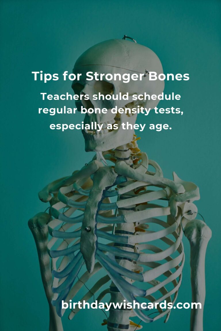 How to Improve Bone Health for Teachers: Tips and Strategies