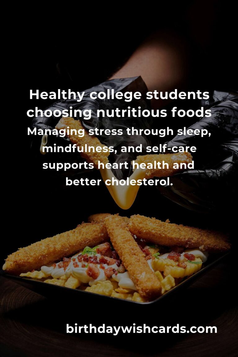 How to Improve Cholesterol for College Students: A Guide to Healthier Habits on Campus