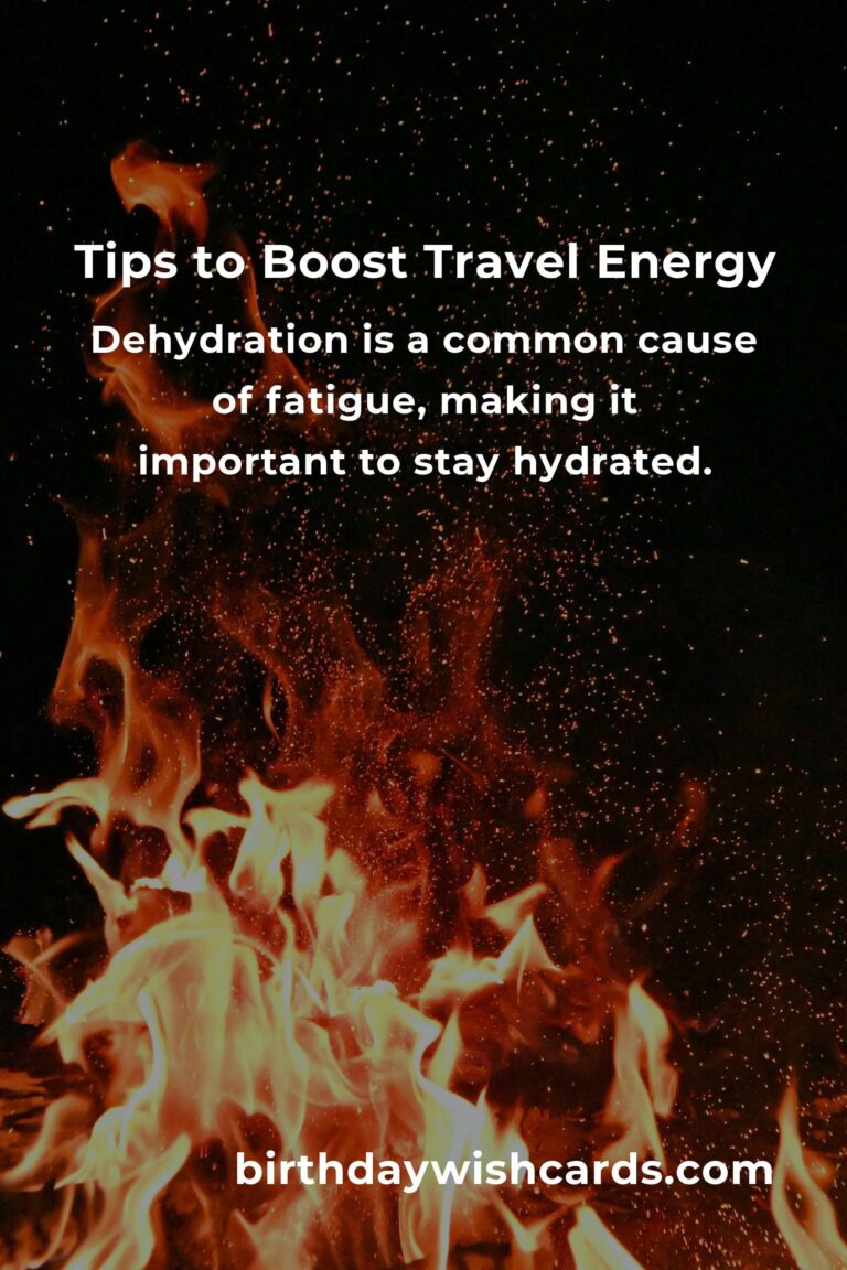 How to Improve Energy Levels for Budget Travelers