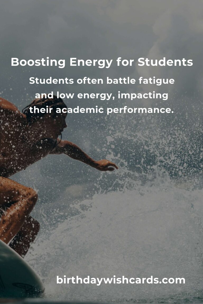How to Improve Energy Levels for Students: Essential Tips and Strategies