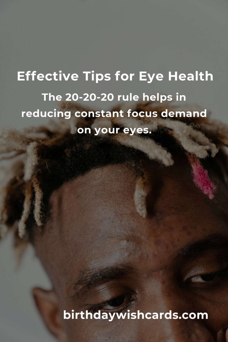 How to Improve Eye Health for Remote Workers: Effective Tips and Practices