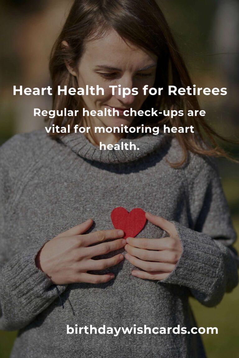 How to Improve Heart Health for Retirees: Essential Tips and Strategies