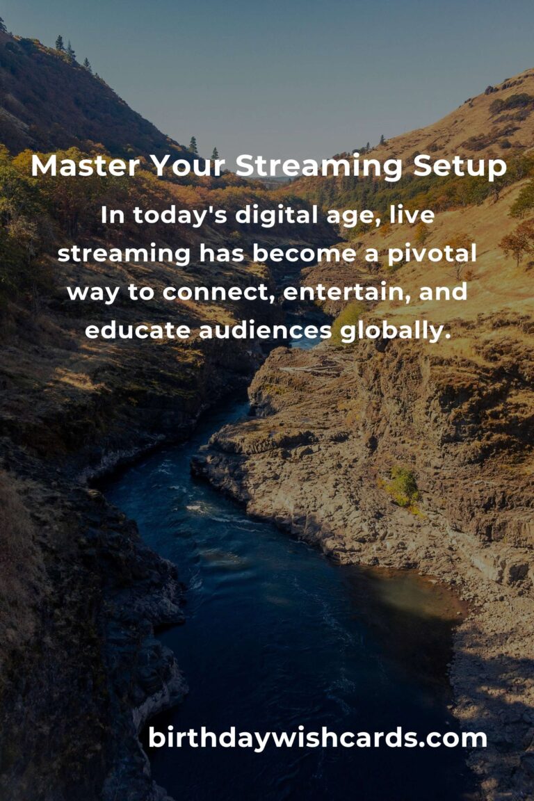 How to Master Streaming Setup in 22 Days