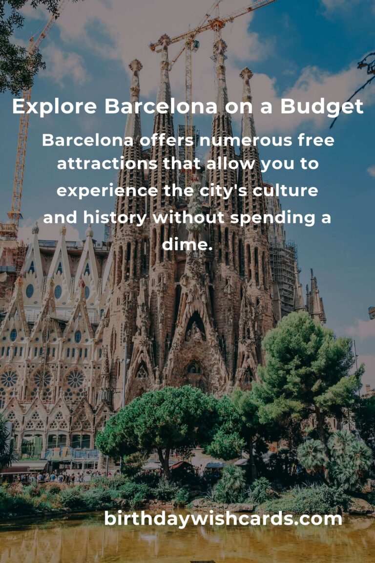 How to Save $1000 in Barcelona on a Tight Budget