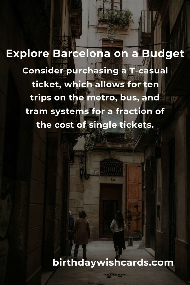 How to Save $1000 in Barcelona on a Tight Budget