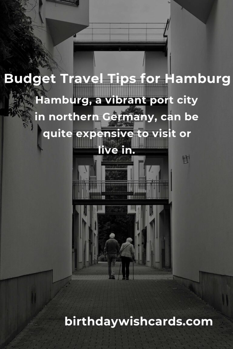 How to Save $1000 in Hamburg on a Tight Budget: Ultimate Guide
