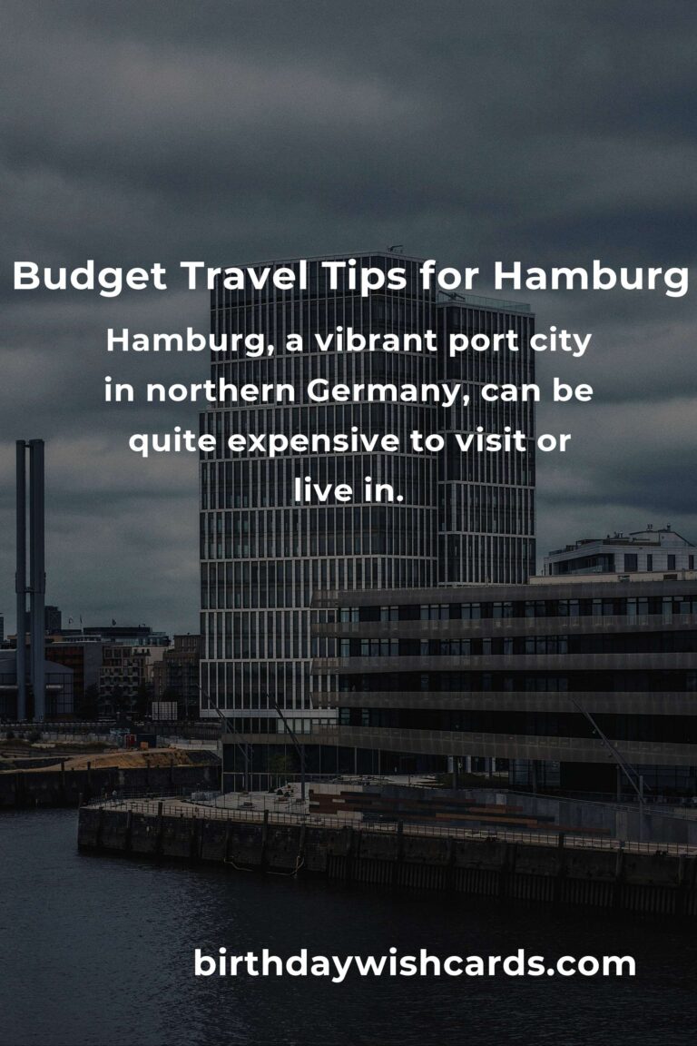 How to Save $1000 in Hamburg on a Tight Budget: Ultimate Guide