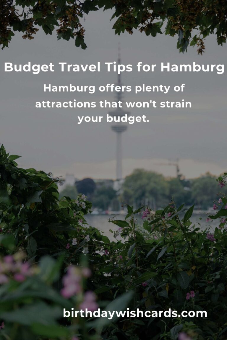 How to Save $1000 in Hamburg on a Tight Budget: Ultimate Guide