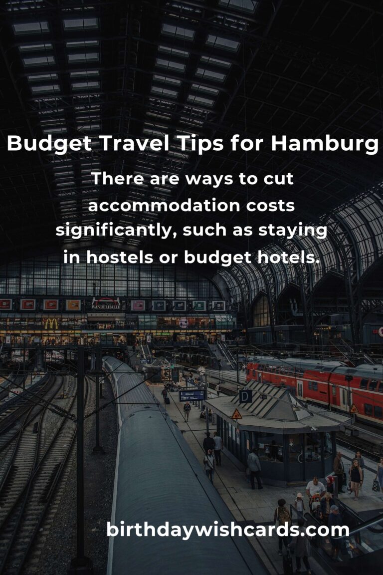How to Save $1000 in Hamburg on a Tight Budget: Ultimate Guide