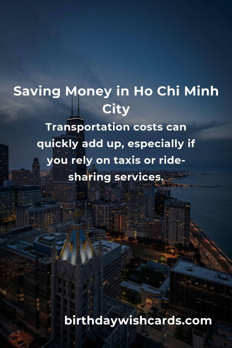 How to Save $1000 in Ho Chi Minh City on a Tight Budget