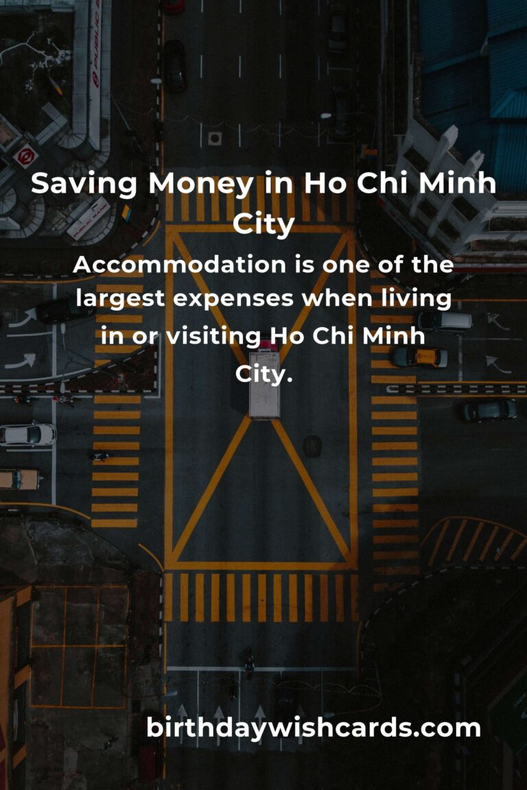 How to Save $1000 in Ho Chi Minh City on a Tight Budget