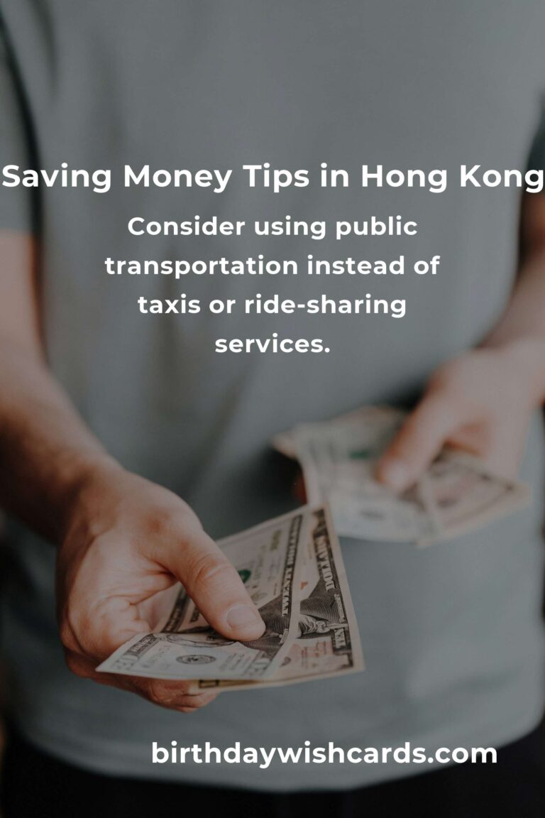 How to Save $1000 in Hong Kong on a Tight Budget