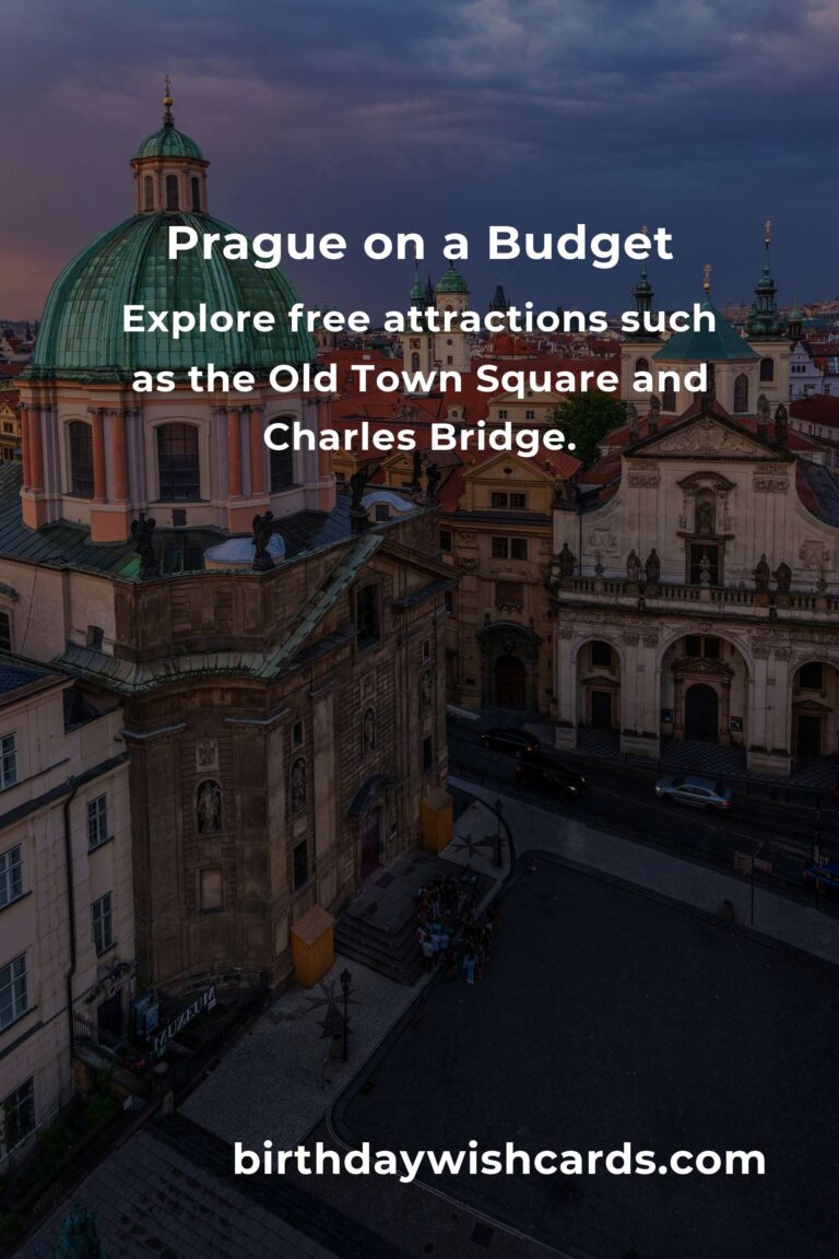 How to Save $1000 in Prague on a Tight Budget