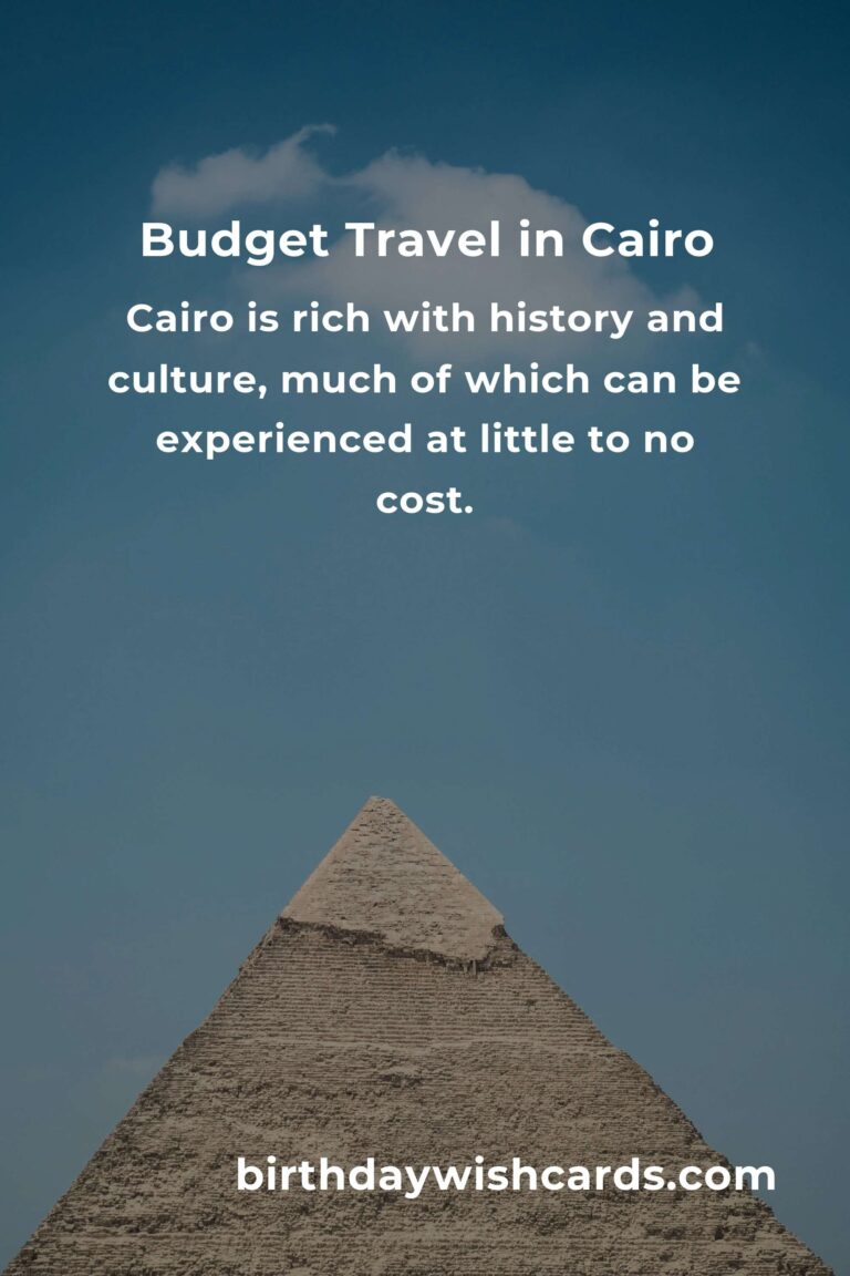 How to Save $2000 in Cairo on a Tight Budget