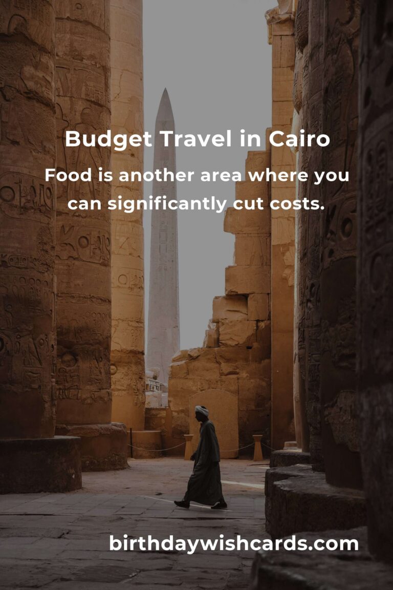 How to Save $2000 in Cairo on a Tight Budget