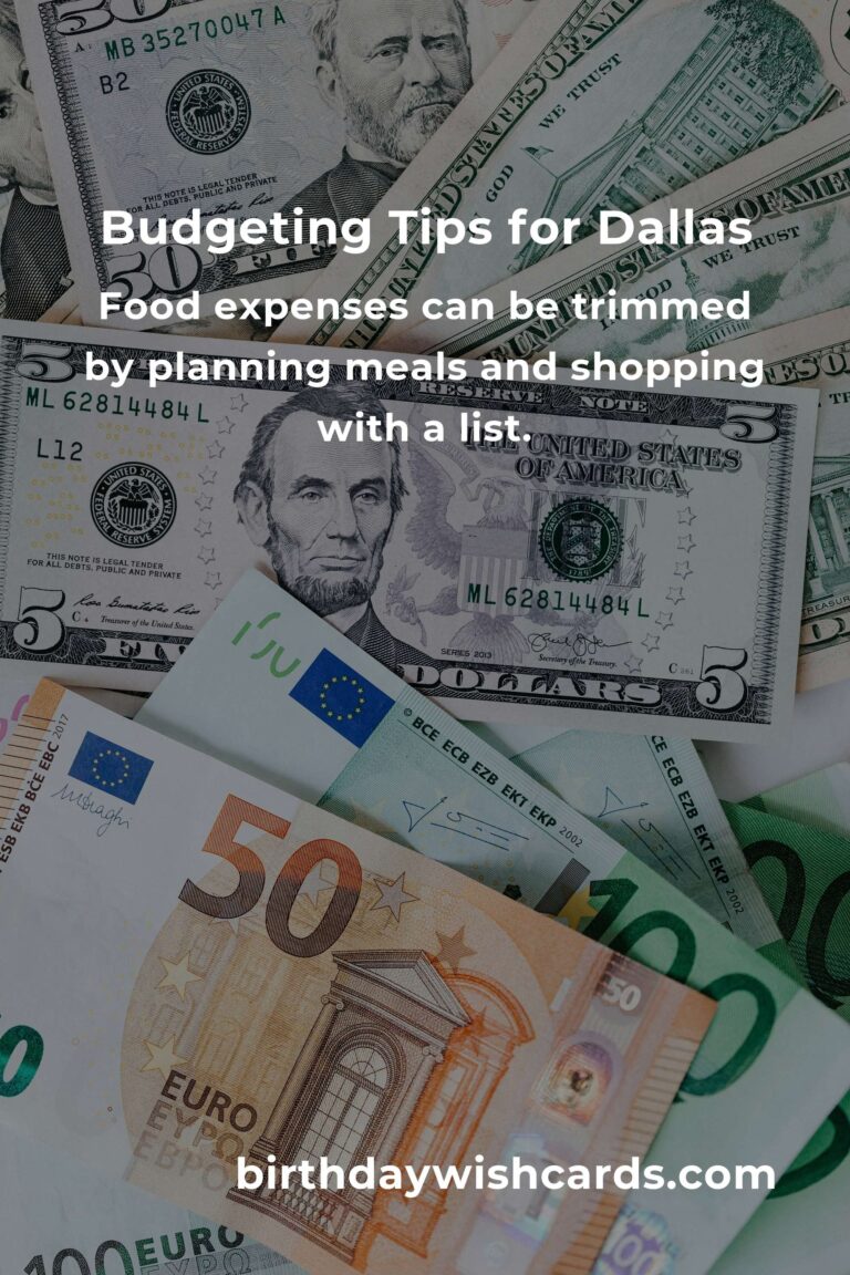 How to Save $2000 in Dallas on a Tight Budget