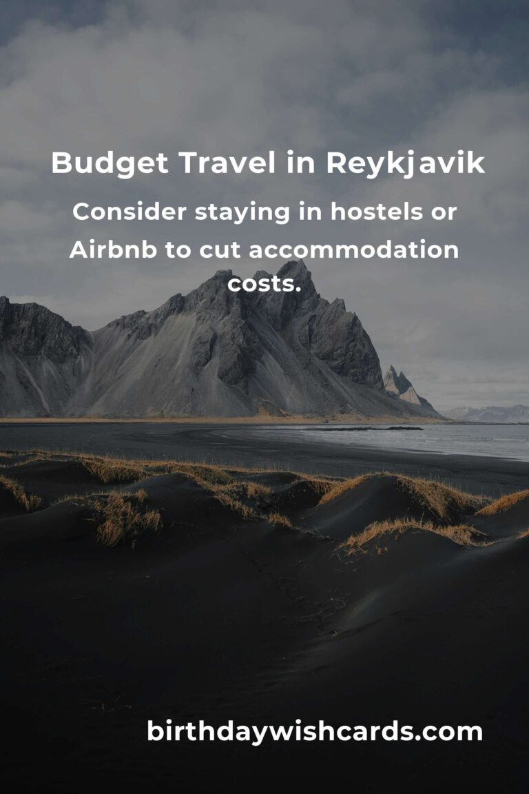 How to Save $2000 in Reykjavik on a Tight Budget