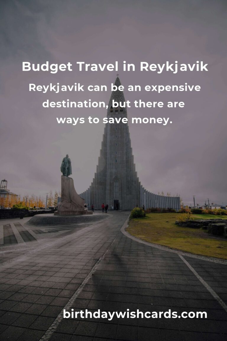 How to Save $2000 in Reykjavik on a Tight Budget