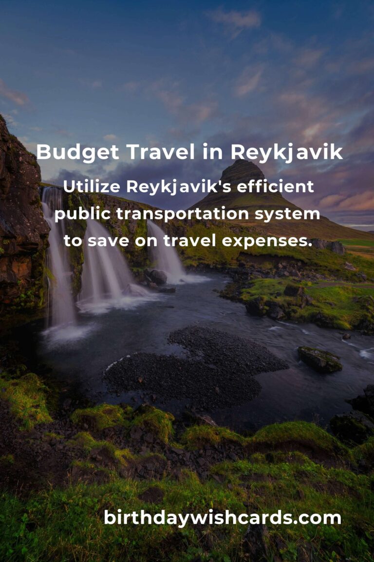 How to Save $2000 in Reykjavik on a Tight Budget