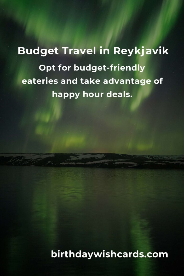 How to Save $2000 in Reykjavik on a Tight Budget