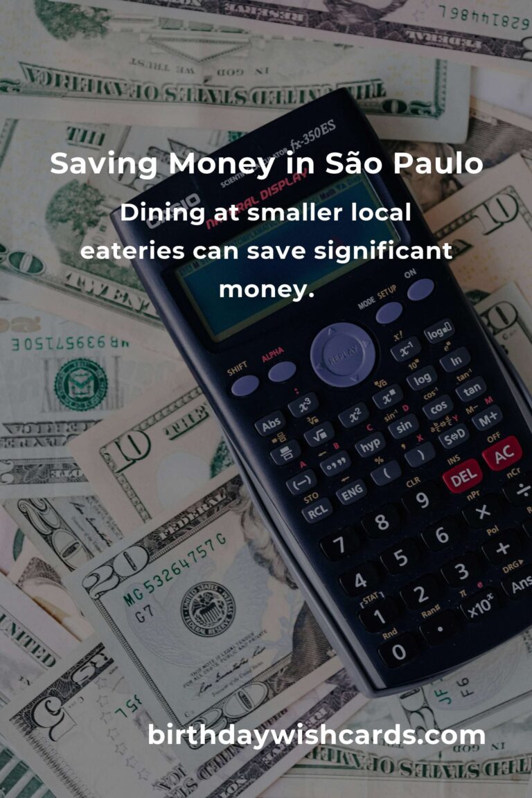 How to Save $2000 in São Paulo on a Tight Budget