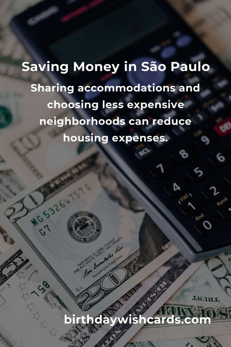 How to Save $2000 in São Paulo on a Tight Budget