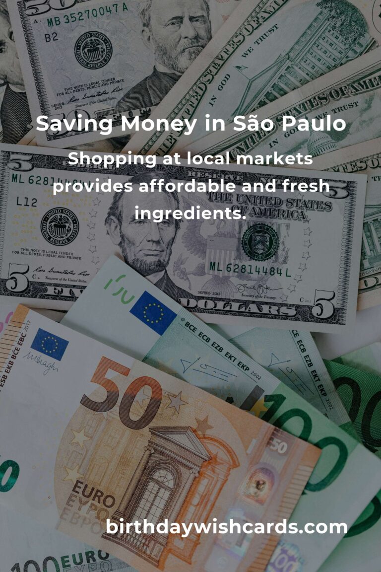 How to Save $2000 in São Paulo on a Tight Budget