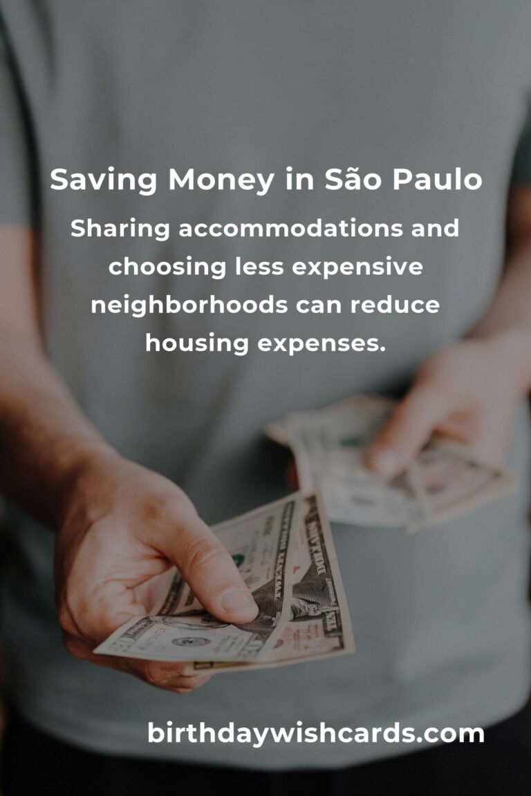 How to Save $2000 in São Paulo on a Tight Budget