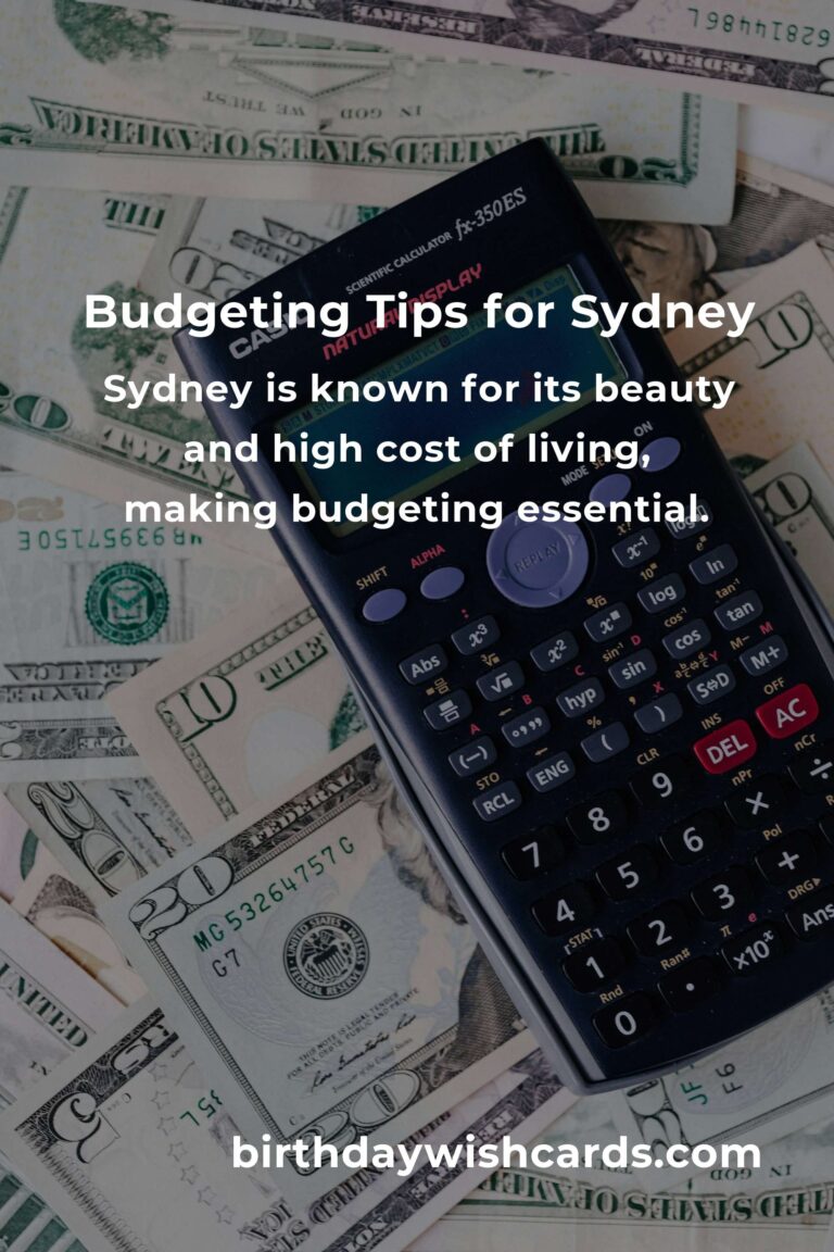 How to Save $2000 in Sydney on a Tight Budget