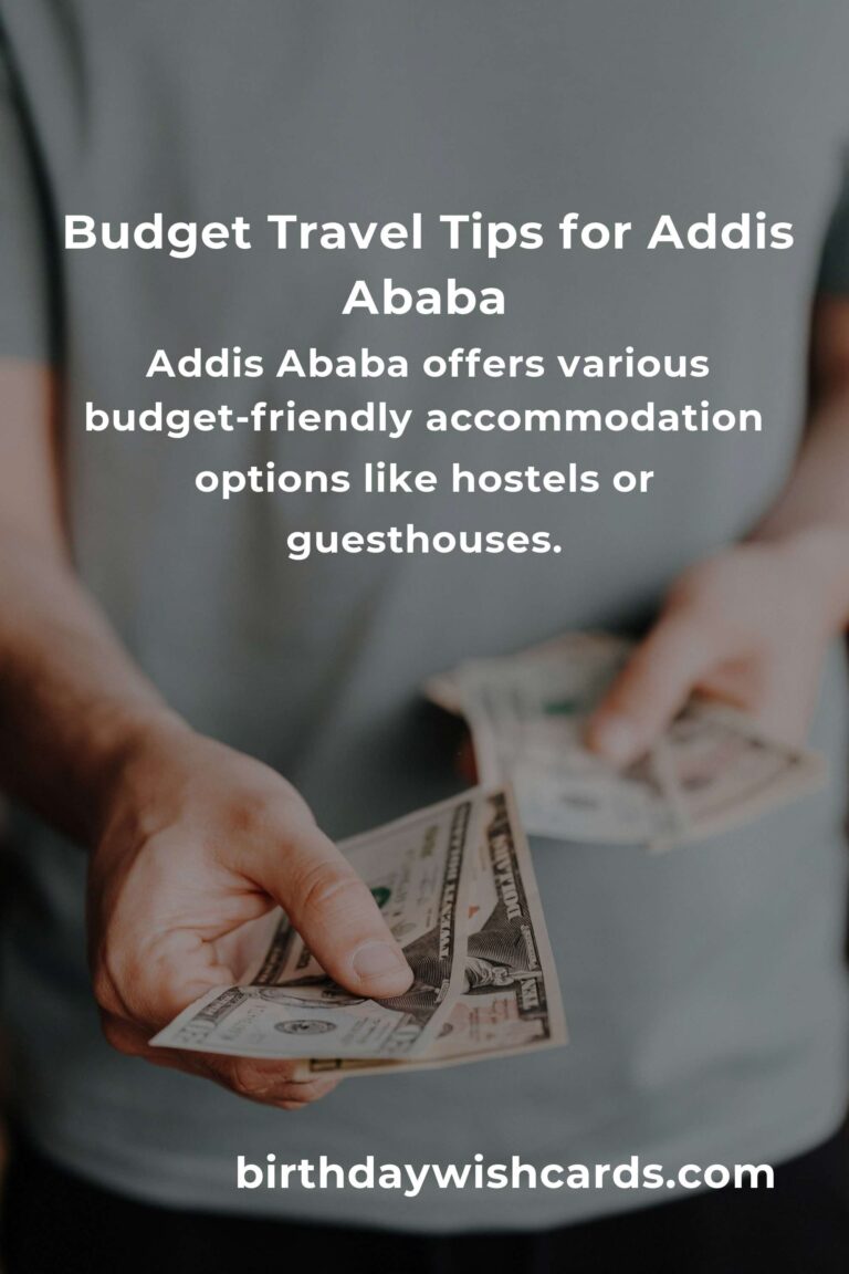 How to Save $500 in Addis Ababa on a Tight Budget