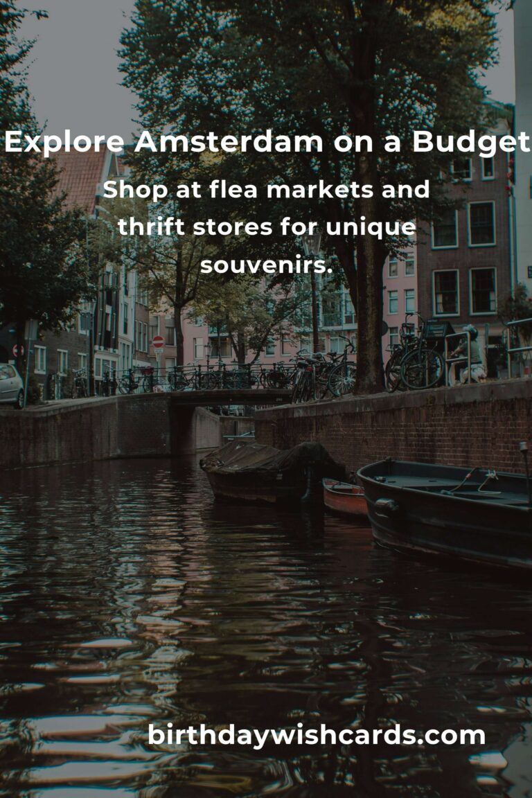 How to Save $500 in Amsterdam on a Tight Budget: Proven Tips and Tricks