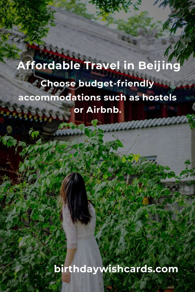 How to Save $500 in Beijing on a Tight Budget