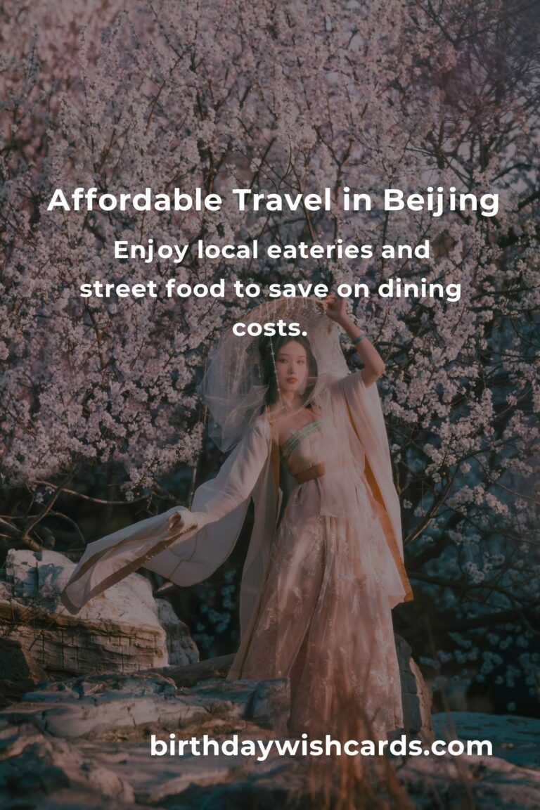 How to Save $500 in Beijing on a Tight Budget