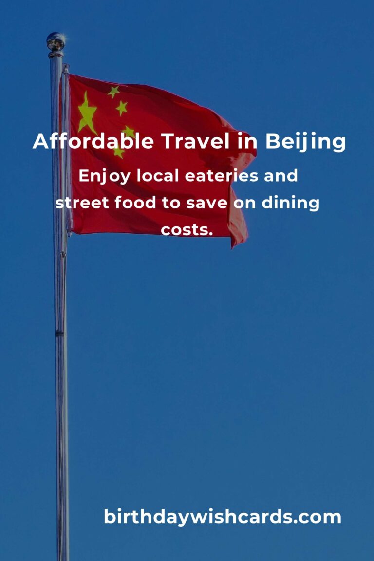 How to Save $500 in Beijing on a Tight Budget