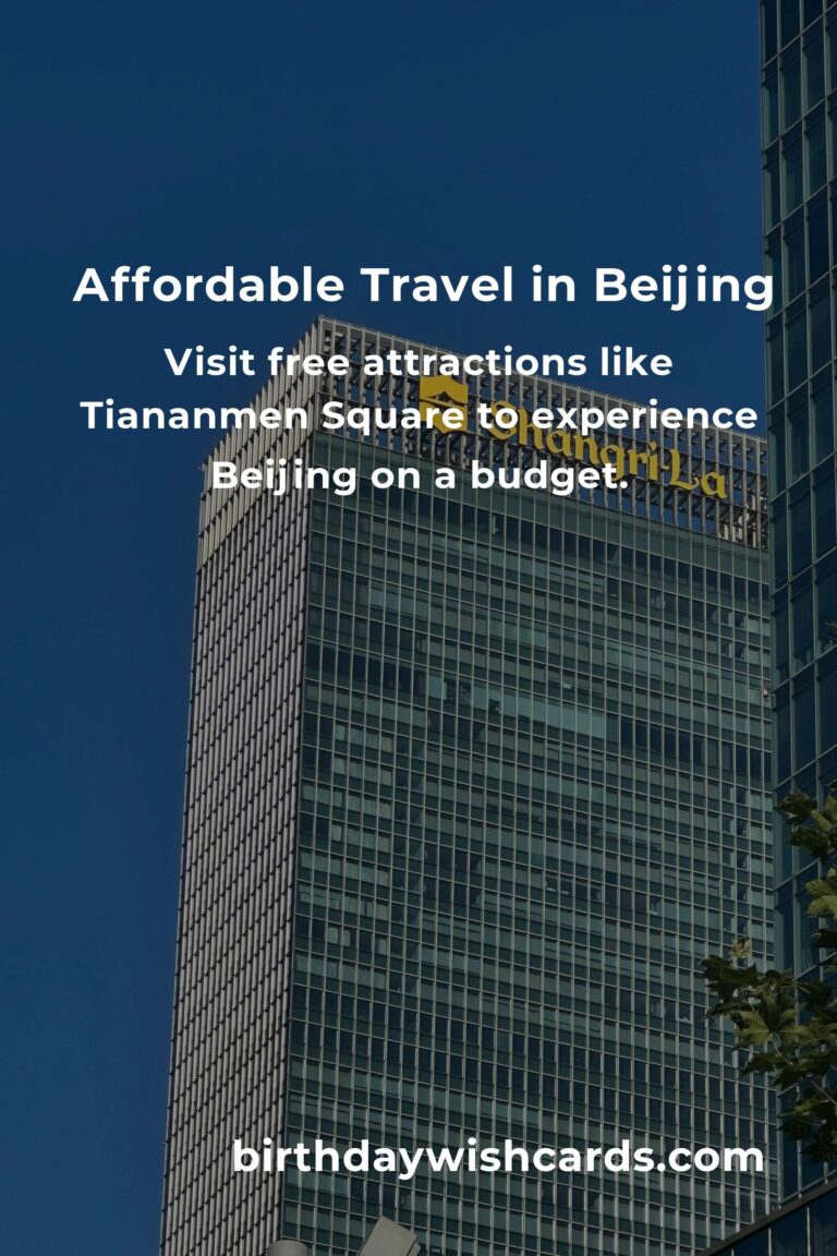 How to Save $500 in Beijing on a Tight Budget