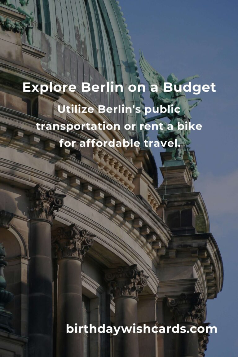 How to Save $500 in Berlin on a Tight Budget