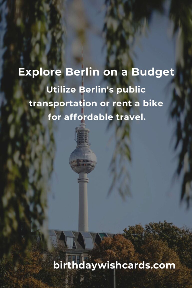 How to Save $500 in Berlin on a Tight Budget