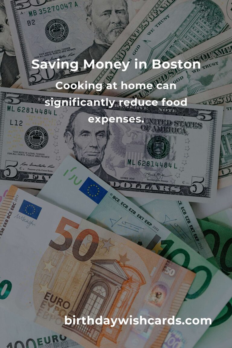 How to Save $500 in Boston on a Tight Budget