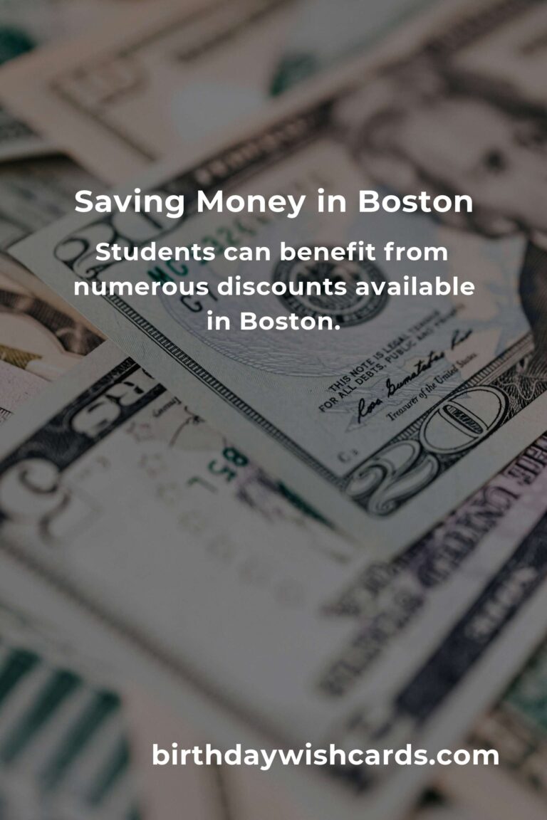 How to Save $500 in Boston on a Tight Budget