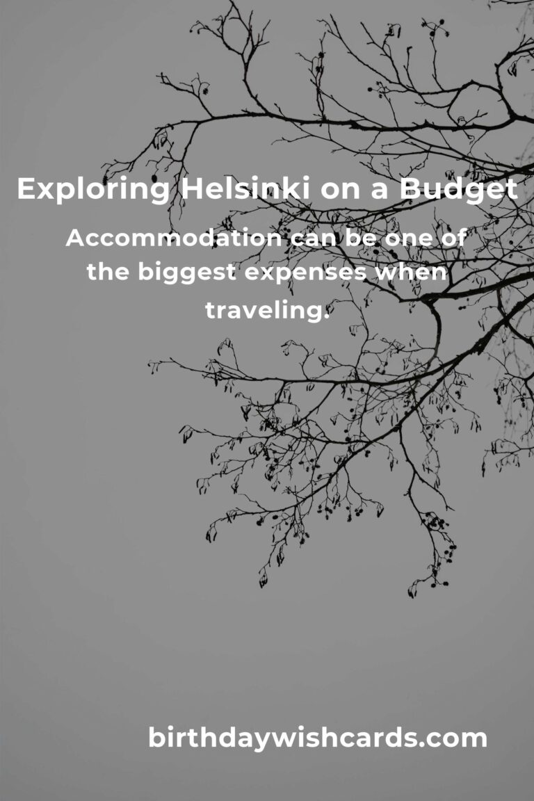 How to Save $500 in Helsinki on a Tight Budget