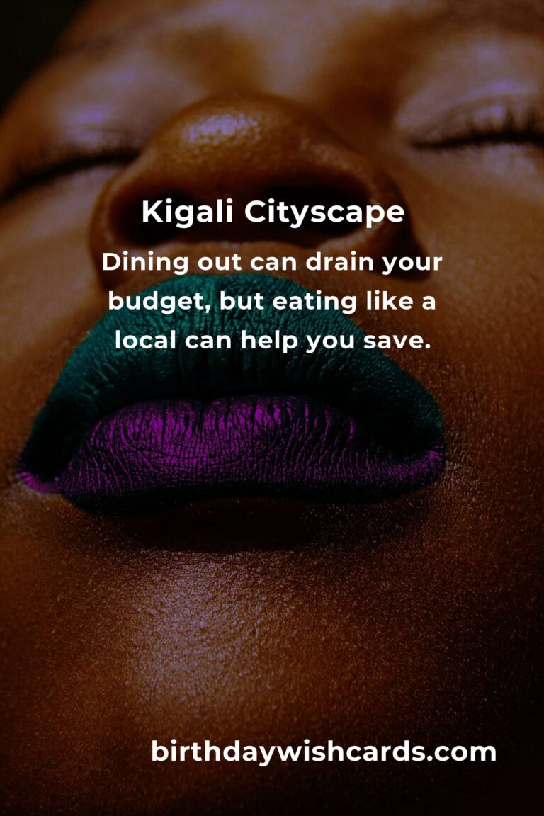 How to Save $500 in Kigali on a Tight Budget