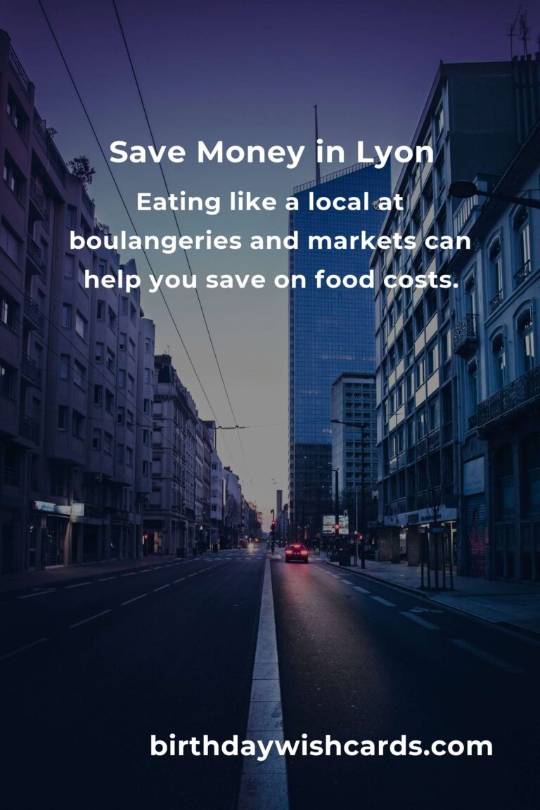 How to Save $500 in Lyon on a Tight Budget