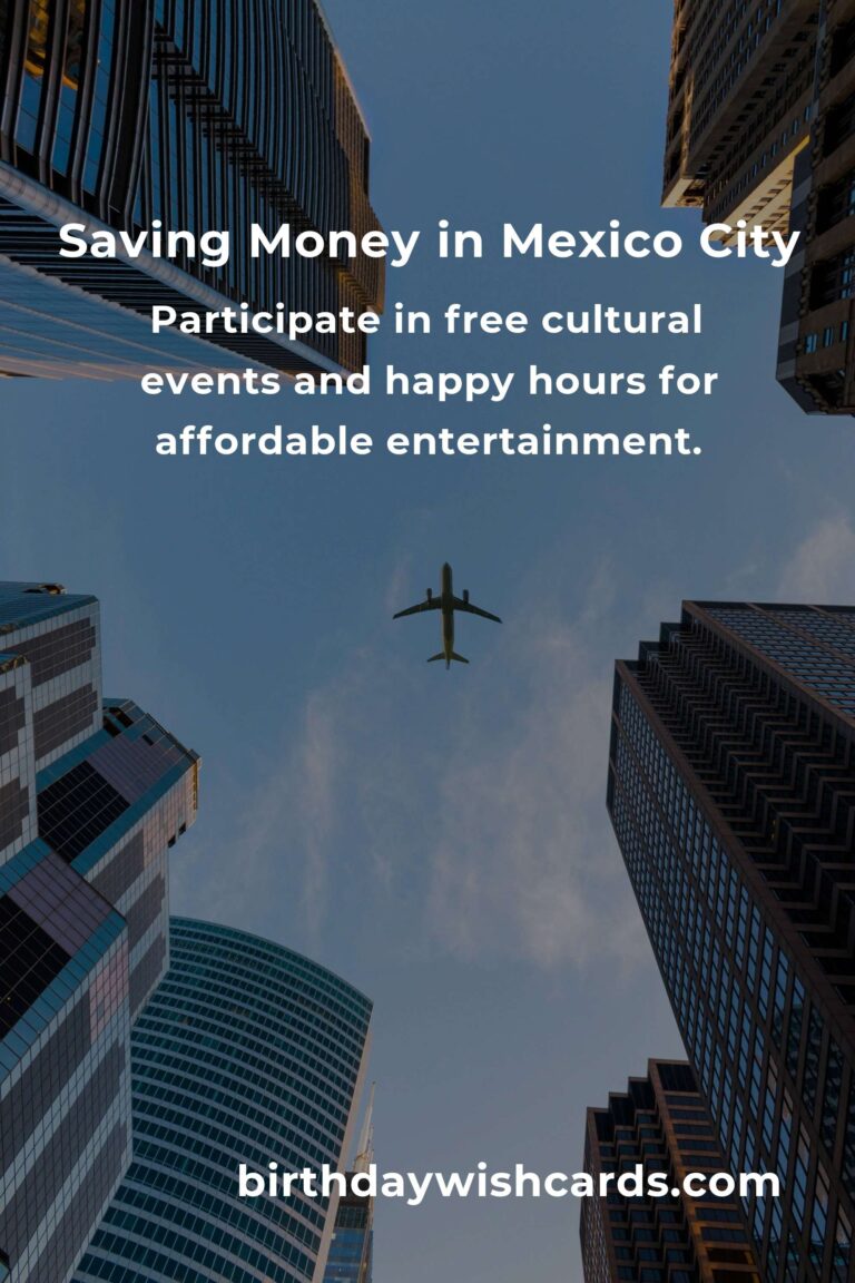 How to Save $500 in Mexico City on a Tight Budget
