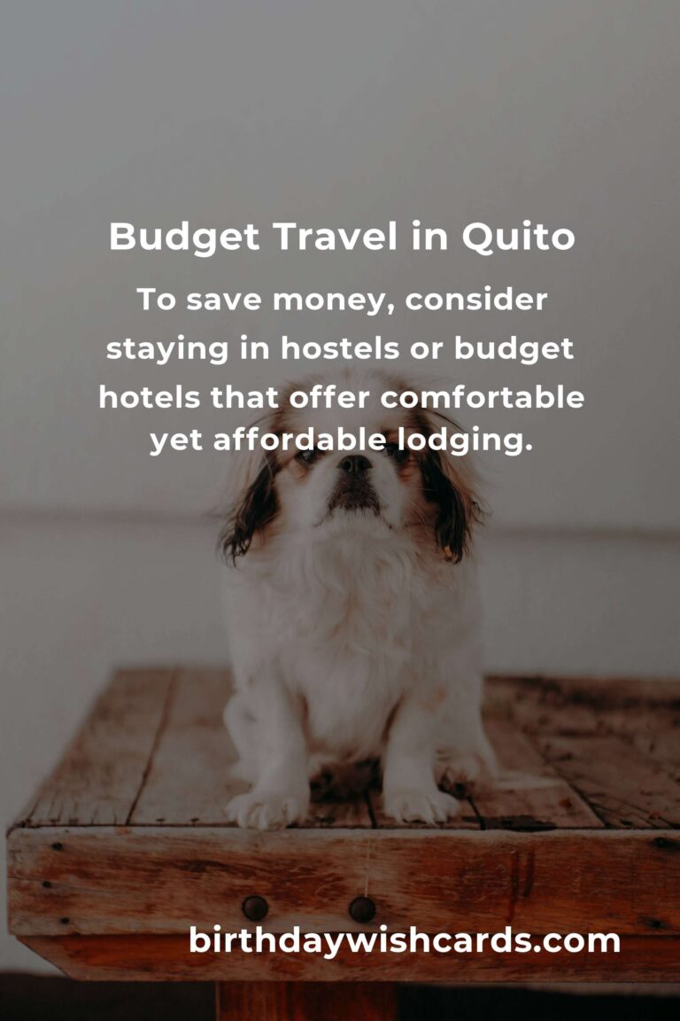How to Save $500 in Quito on a Tight Budget