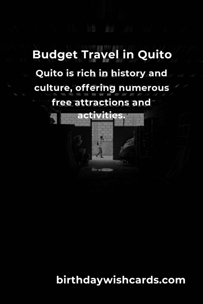 How to Save $500 in Quito on a Tight Budget